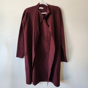 The Reset R Label Open Front Longline Cardigan Sweater S